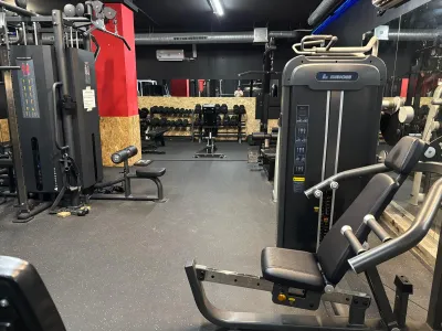 Zona de peso libre y racks